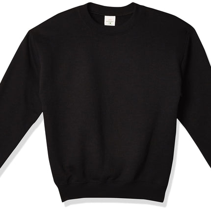 Hanes Boys Eco Smart Crew, Black, X-Small