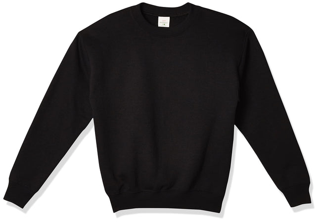 Hanes Boys Eco Smart Crew, Black, X-Small