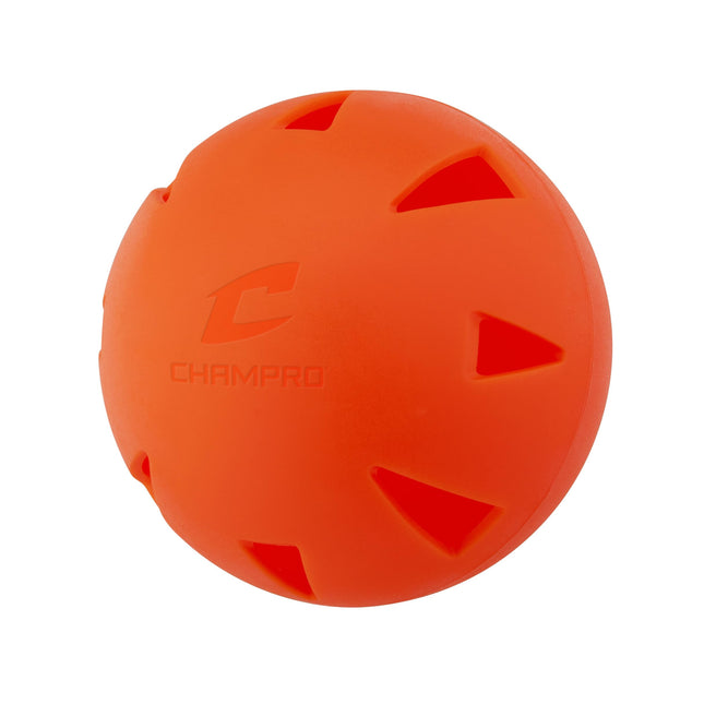 CHAMPRO Balle Brute Poly 9 po Lot de 12 Orange 9