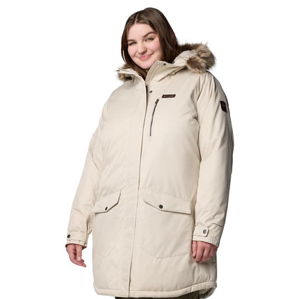 Columbia Women's Suttle Mountain Long Jacket, Dark Stone, X-Large