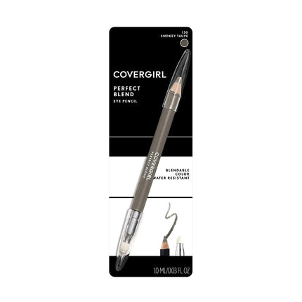 Lápiz de ojos resistente al agua Perfect Blend - 130 Smoky Taupe de CoverGirl para mujer - Lápiz de ojos de 0.03 oz