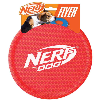 Nerf Dog Frisbee de nailon, 10 pulgadas, rojo