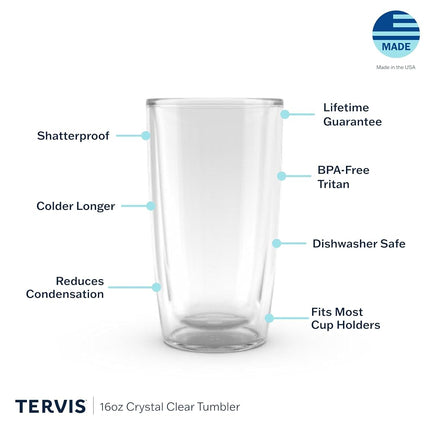 Tervis Peanuts™ - Brise Printanière Fabriqué aux États-Unis Gobelet Isotherme à Double Paroi pour Boissons Chaudes et Froides, 473 ml,