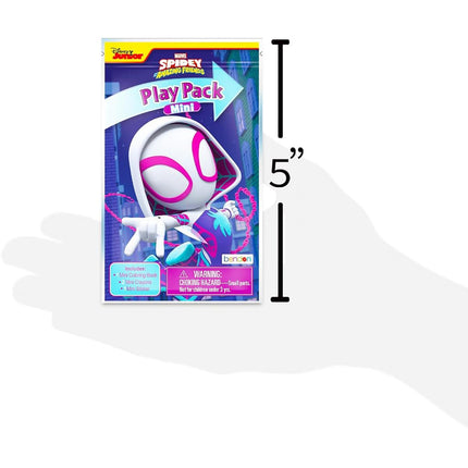 Marvel Spider Girl Gwen Stacy Mini Party Favors Set for Kids - Bundle with 24 Ghost-Spider Gwen Play Packs with Coloring Pages, Stickers, More (Spidergirl Birthday Party Supplies)