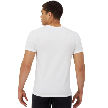 Hanes Men's Control Crew Neck Undershirt-Multiple Packs Available, White - 4 Pack, S