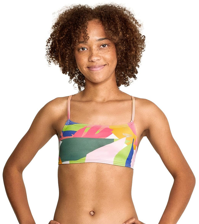 Speedo Women's Swimsuit Top Bikini Endurance Strap