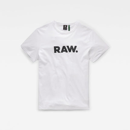 G-Star Men's Holorn R T-Shirt, White (white D08512-8415-110), L