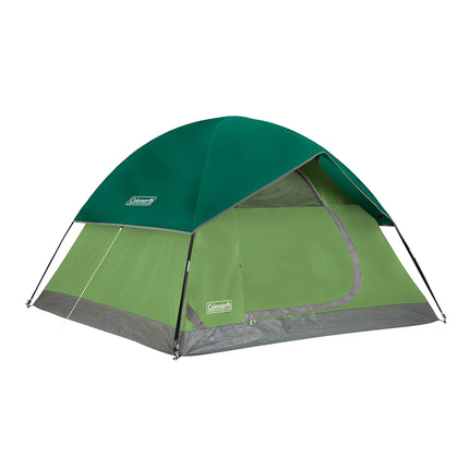 Coleman Sundome 3-Person Tent with Rainfly, Weathe