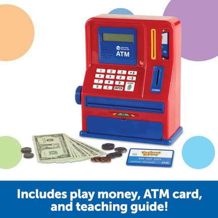 Pretend And Play Teaching Atm Bank