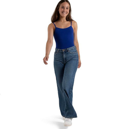 Capezio Women's Camisole Leotard With Adjustable Straps,Royal,X-Large