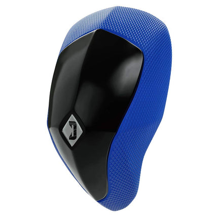 Diamond MMA Protective Athletic Groin Protector Cup w/Soft Rim - Shock Absorbent, No-Shift, Adult, Black, Diamond Blue