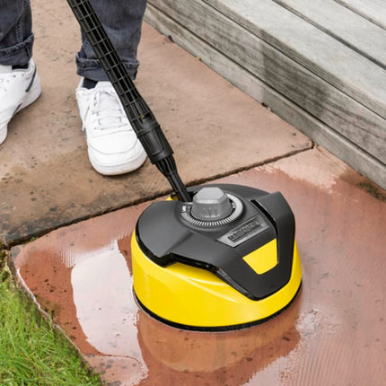 Kärcher - T 5 T-Racer 28 cm Fixation de nettoyeur de surface pour nettoyeur haute pression électrique - Lance d'extension de 81 cm incluse - 2 600 PSI - pour Kärcher K1-K5