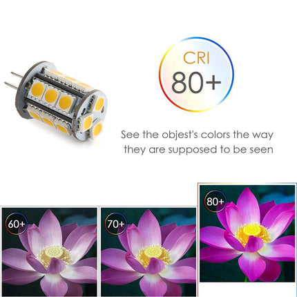 Makergroup T3 G4 Bi-pin LED Light Bulbs, 12VAC/DC Low Voltage 3Watt Daylight White 6000K for Outdoor Landscape Lighting Pathlights, Deck, Step, Paver Lights 2-Pack