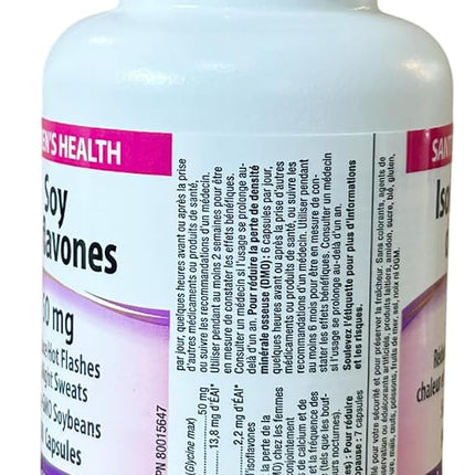Webber Naturals Soy Isoflavones 50mg 90 Capsules