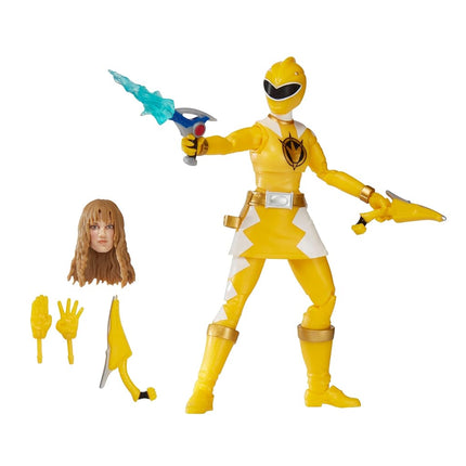 Figura de acción de los Power Rangers Lightning Collection | Ranger amarillo de Dino Thunder