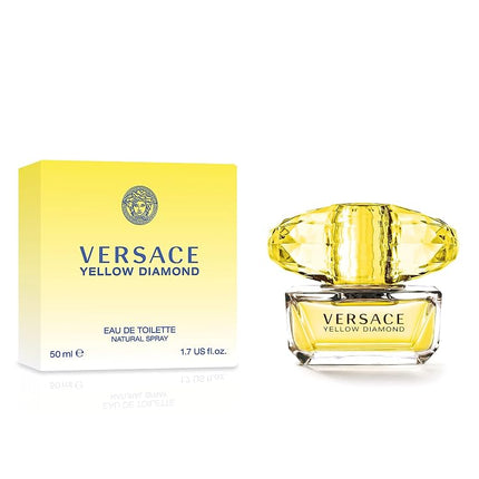 Versace Diamond Eau de Toilette Spray, Yellow, 50m