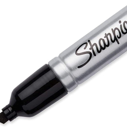 Sharpie 15001 Box of 12 Sharpie King Size Chisel Tip Permanent Markers