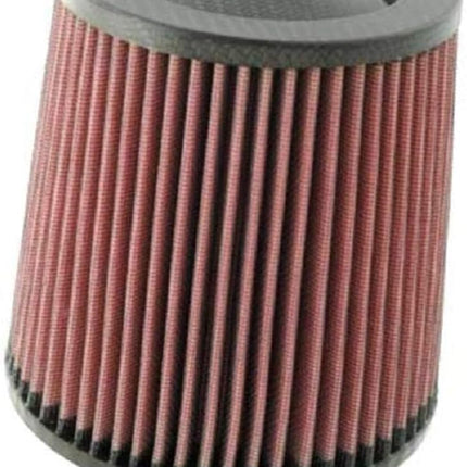 K&N Universal Clamp-On Air Filter: High Performance, Premium, Washable, Replacement Filter: Flange Diameter: 3 In, Filter Height: 6 In, Flange Length: 1.75 In, Shape: Round Tapered, RF-1047