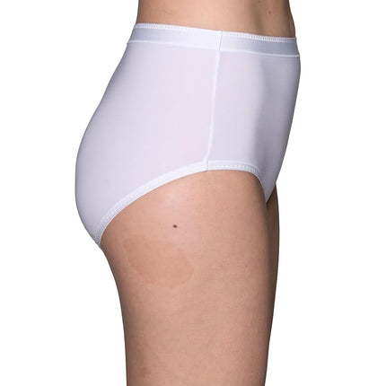 Vanity Fair Women's Comfort Where It Counts Panty 13163, Brief-3 Pack-Quartz/White/Beige, 10 (Pack of 3)