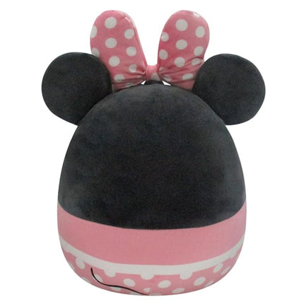 Squishmallows SQK0301 Disney 14-Inch Add Minnie Mouse to Your Squad, Ultrasoft Stuffed Animal Large, Official Kelly Toy Plush, Multi