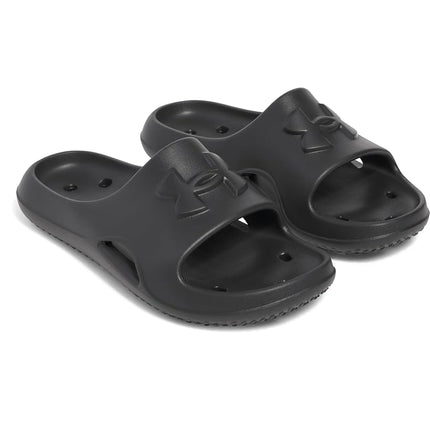 Under Armour Men's Locker V Slides, Quick-Drying Sliders for Locker Room, Shower, Beach, Cushioned Comfort Men's Flip Flops