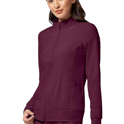 Cherokee Women's iFlex CK303 Zip Front Warm-up Jacket