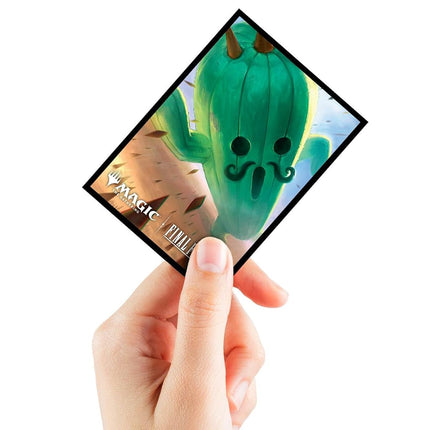 Ultra PRO - Final Fantasy x Universes Beyond Cactuar 100ct Deck Protector Sleeves for Magic: The Gathering | Trading Card Accessories, Collectible Card Game Gear, Final Fantasy Collectibles