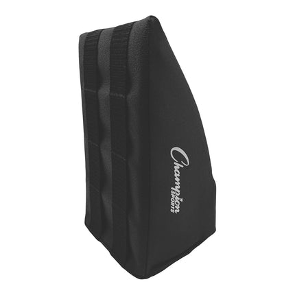 Champion Sports Cushioned Catcher's Knee Support - Durable Ergonomic Design Knee Support - Adults 5'8" and Over, Black