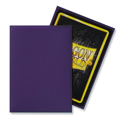 5 Packs Dragon Shield Matte Purple Standard Size 100 ct Card Sleeves Value Bundle!