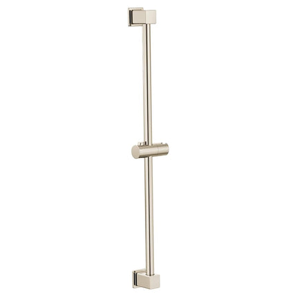 Moen A742NL Collection Adjustable Shower Head Slide Bar, Polished Nickel (NL)