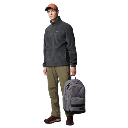 Columbia Men's Steens Mountain Full Zip 2.0 Fleece Jacket, Charcoal Heather, 2X
