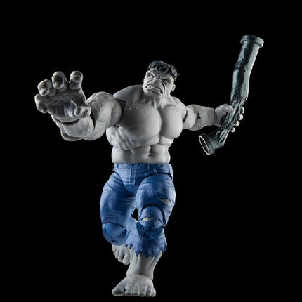 Marvel Hasbro Legends Series Gray Hulk and Dr. Bruce Banner, Avengers 60th Anniversary Collectible 6 Inch Action Figures