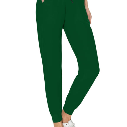 Pantalones de chándal de mujer súper suaves de ALWAYS - Pantalones informales elásticos para uso diario, yoga, ejercicio, color verde cazador, talla grande