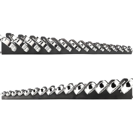 TEKTON 18772 Combination Wrench Set with Store and Go Keeper, Inch, 1/4-Inch - 1-Inch, 15-Piece