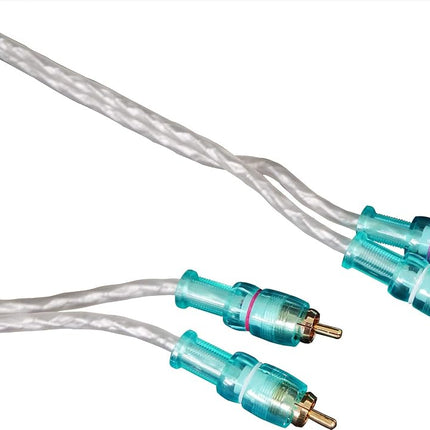 Rockville RMWK8 8 AWG Gauge Waterproof Marine/Boat Amplifier Wire Installation Kit, 25' OFC RCA Cables, Power, Ground, Speaker, Remote Wires, Fuse Holder, Includes RCA, and Accessories