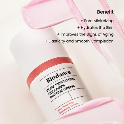 BIODANCE Pore Perfecting Collagen Cream, Hydrating, Plumping, Pore Care, Firming Facial Moisturizer, Korean Skincare | Gifts for women | 1.69 fl.oz, 50ml