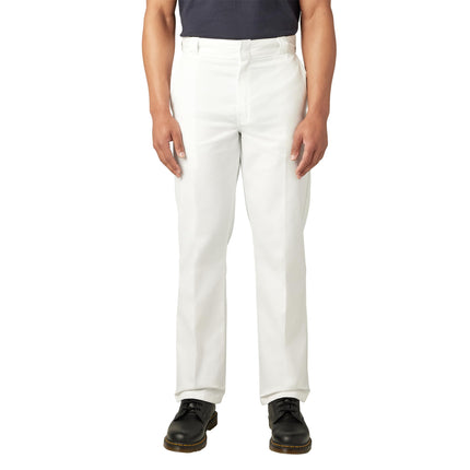 Dickies Men's Original 874 Work Pants, White, 28W 