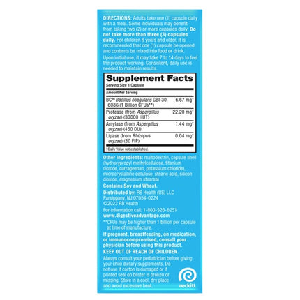 SCHIFF Digestive Advantage Intensive Bowel Support, 96 Capsules (Pack Of 2)