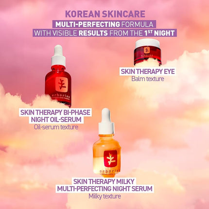 Skin Therapy Multi-Perfecting Bi-Phase Night Oil-Serum - Supercharged With 17 Ingredients -Targets 7 Skin Concerns - Improves Appearance of Fine Lines, Skin Texture and Complexion Evenness (1 Fl Oz)