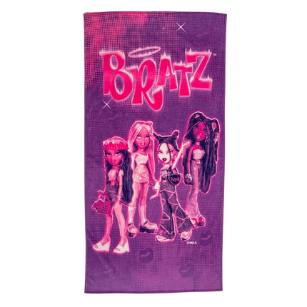 Franco Collectibles Bratz Super Soft Cotton Bath/Pool/Beach Towel, 60 in x 30 in, (100% Officially Licensed Product)