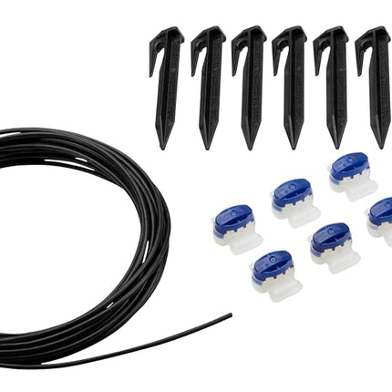 Gardena repair kit for boundary wires: boundary wire repair kit for all Gardena robotic lawnmowers inc. boundary wire, couplers and hooks, original Gardena accessories, black/grey (4059-60)