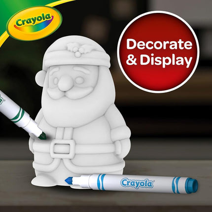 CRAYOLA Light Ups: Santa | Washable Santa Christmas Night Light | Colour, Wash, Repeat! | Batteries Not Included | For Ages 3+