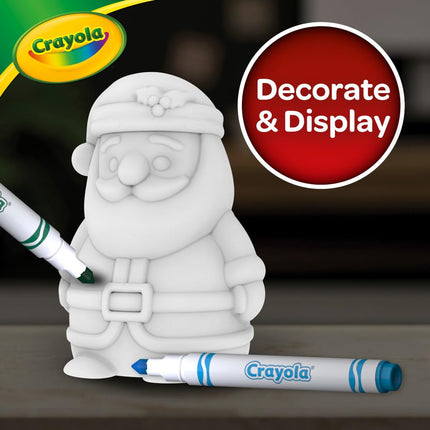 CRAYOLA Light Ups: Santa | Washable Santa Christmas Night Light | Colour, Wash, Repeat! | Batteries Not Included | For Ages 3+