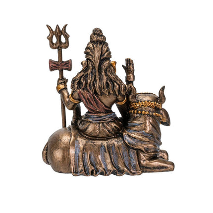 Pacific Giftware Hindu God Lord Shiva Miniature Statue Resin Figurine