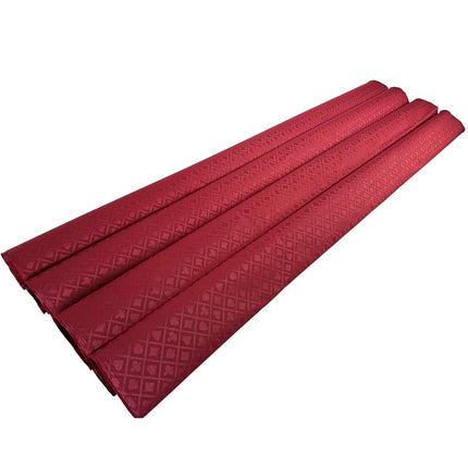 YH Poker 108X60Inch Section of Suited Poker Table Speed Cloth (Burgundy)