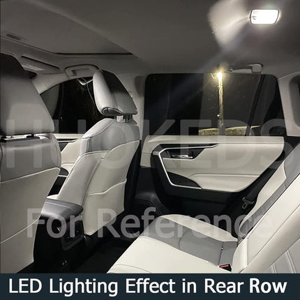 18pcs Odyssey Interior Led Lights Kit for 2011 2012 2013 2014 2015 2016 2017 Honda Odyssey 6000k Super Bright White Interior Led Bulbs Replacement Package + Installation Tool