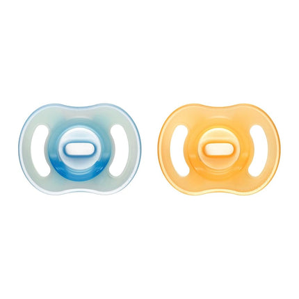 Tommee Tippee Nighttime Orthodontic Dummy 6-18m Silicone Pack of 6