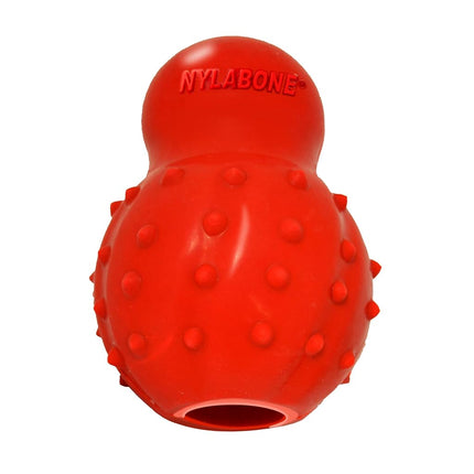 Nylabone Rubber Cone Dog Chew Toy, Bacon Flavour, 