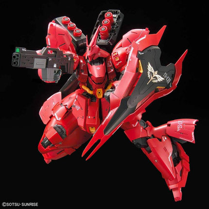 Bandai Hobby BAN230363 Char's Counterattack Sazabi RG 1/144 Model Kit, Red