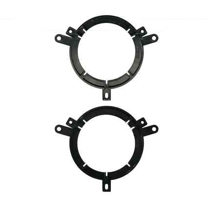 Metra 82-6600 5-1/4-Inch or 6-1/2-Inch Front Door Speaker Adapter for Select 1995-up Chrysler, Dodge and Jeep Vehicles